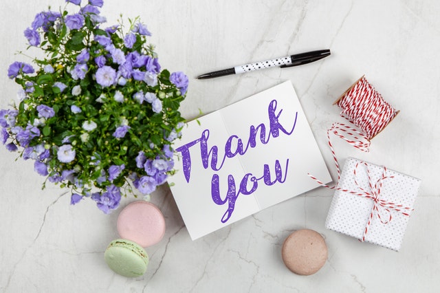 purple-petaled-flower-and-thank-you-card-2072169
